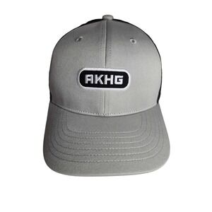 Duluth Trading Co AKHG Low Crown Mesh Trucker Hat Cap Mens Size Small Gray NEW